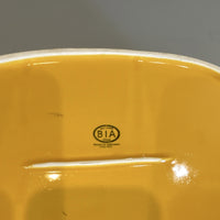 BIA Yellow Ceramic Oval Baking Dish Microwaveable Dishwasher Oven Safe1