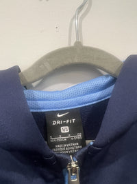 Nike Dri-FIT Boys Full Zip Hoodie Navy Blue Light Blue White Size 5/S and Pants1