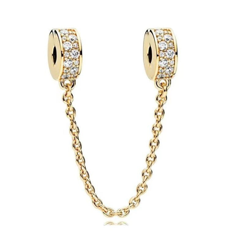 18K Gold Plated Mixed Charm Beads Set | CZ Crystal Hearts Crowns Butterfly Star Bracelet Charms | JC Sunshine Jewelry