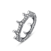 Sterling Silver CZ Ring Collection — Sun · Moon · Crown · Heart · Solitaire | JC Sunshine