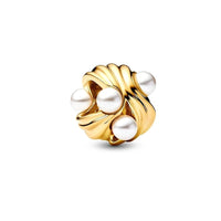 18K Gold Plated Mixed Charm Beads Set | CZ Crystal Hearts Crowns Butterfly Star Bracelet Charms | JC Sunshine Jewelry