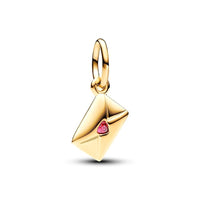 18K Gold Plated Mixed Charm Beads Set | CZ Crystal Hearts Crowns Butterfly Star Bracelet Charms | JC Sunshine Jewelry
