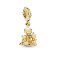 18K Gold Plated Mixed Charm Beads Set | CZ Crystal Hearts Crowns Butterfly Star Bracelet Charms | JC Sunshine Jewelry