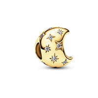 18K Gold Plated Mixed Charm Beads Set | CZ Crystal Hearts Crowns Butterfly Star Bracelet Charms | JC Sunshine Jewelry