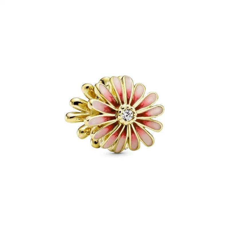 18K Gold Plated Mixed Charm Beads Set | CZ Crystal Hearts Crowns Butterfly Star Bracelet Charms | JC Sunshine Jewelry