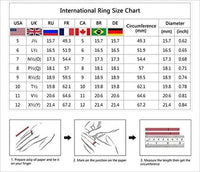 JC Classic Cross Stainless Steel Love Ring For Women Men Rose Gold Color Couple CZ Crystal Rings Luxury Jewelry Wedding Gift