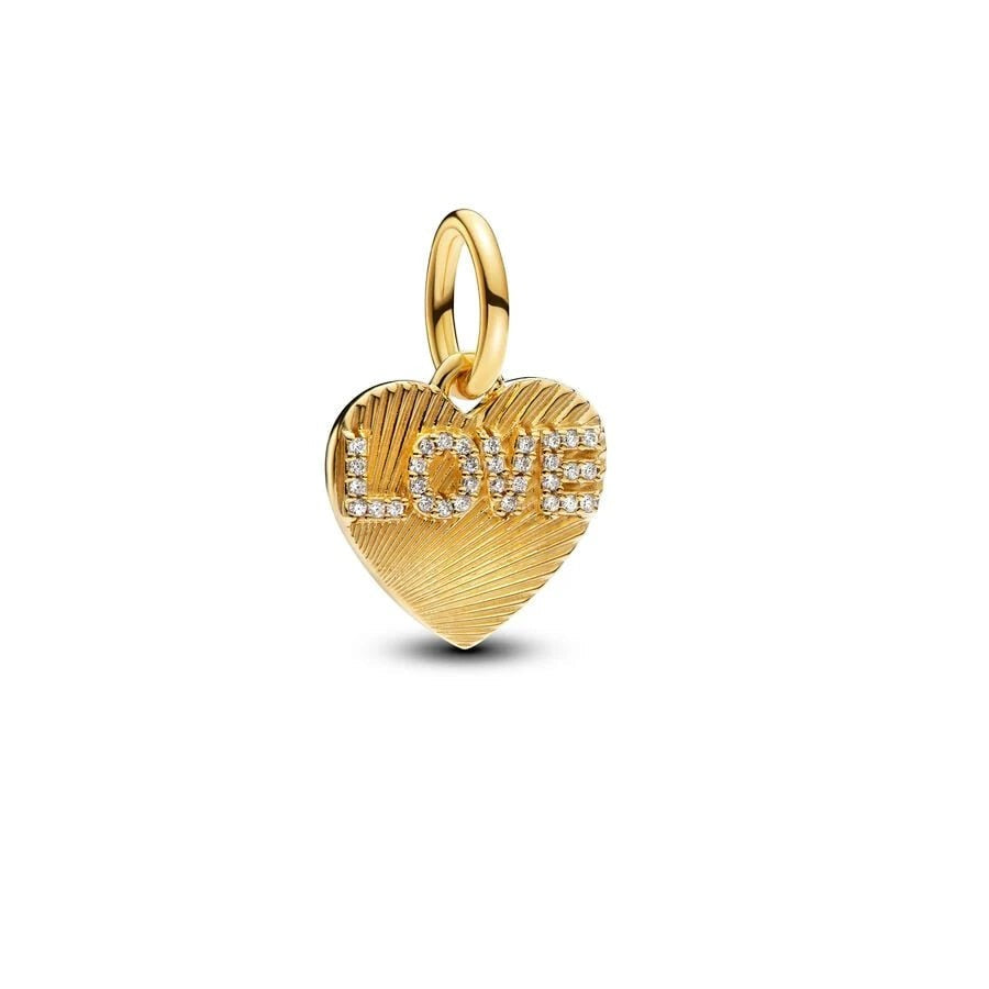 18K Gold Plated Mixed Charm Beads Set | CZ Crystal Hearts Crowns Butterfly Star Bracelet Charms | JC Sunshine Jewelry