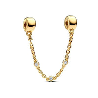18K Gold Plated Mixed Charm Beads Set | CZ Crystal Hearts Crowns Butterfly Star Bracelet Charms | JC Sunshine Jewelry