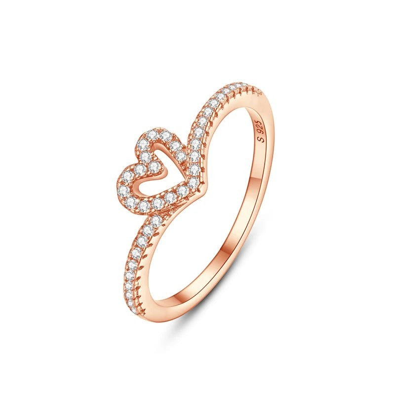 Sterling Silver CZ Ring Collection — Sun · Moon · Crown · Heart · Solitaire | JC Sunshine