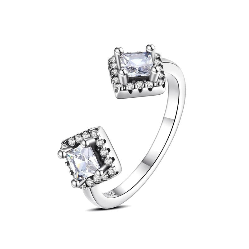 Sterling Silver CZ Ring Collection — Sun · Moon · Crown · Heart · Solitaire | JC Sunshine