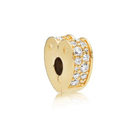 18K Gold Plated Mixed Charm Beads Set | CZ Crystal Hearts Crowns Butterfly Star Bracelet Charms | JC Sunshine Jewelry