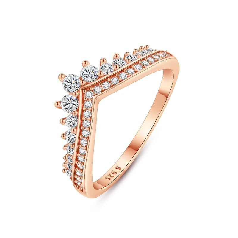 Sterling Silver CZ Ring Collection — Sun · Moon · Crown · Heart · Solitaire | JC Sunshine
