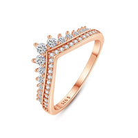 Sterling Silver CZ Ring Collection — Sun · Moon · Crown · Heart · Solitaire | JC Sunshine