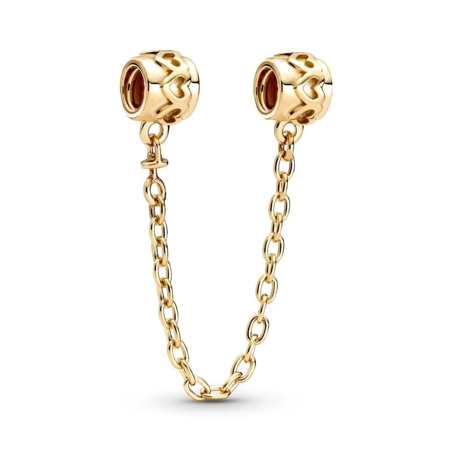 18K Gold Plated Mixed Charm Beads Set | CZ Crystal Hearts Crowns Butterfly Star Bracelet Charms | JC Sunshine Jewelry