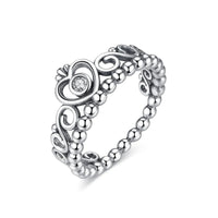 Sterling Silver CZ Ring Collection — Sun · Moon · Crown · Heart · Solitaire | JC Sunshine