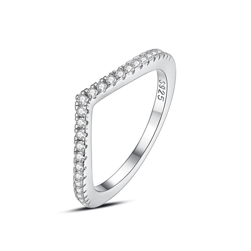 Sterling Silver CZ Ring Collection — Sun · Moon · Crown · Heart · Solitaire | JC Sunshine