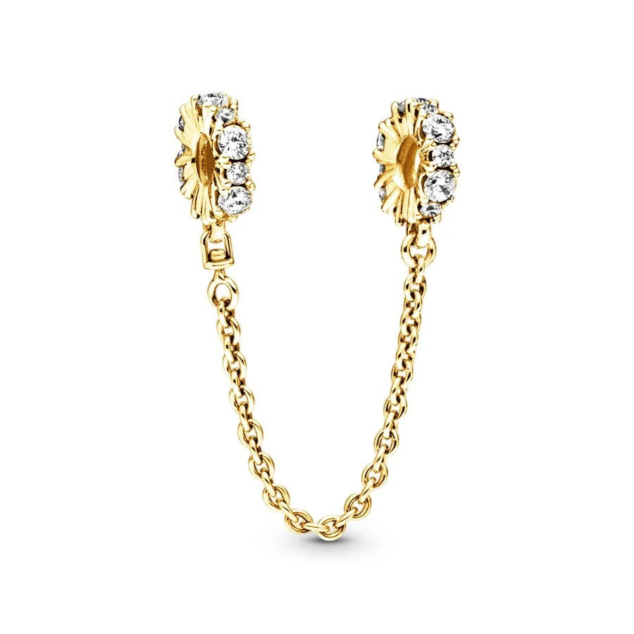 18K Gold Plated Mixed Charm Beads Set | CZ Crystal Hearts Crowns Butterfly Star Bracelet Charms | JC Sunshine Jewelry