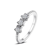 Sterling Silver CZ Ring Collection — Sun · Moon · Crown · Heart · Solitaire | JC Sunshine