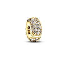 18K Gold Plated Mixed Charm Beads Set | CZ Crystal Hearts Crowns Butterfly Star Bracelet Charms | JC Sunshine Jewelry