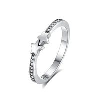 Sterling Silver CZ Ring Collection — Sun · Moon · Crown · Heart · Solitaire | JC Sunshine