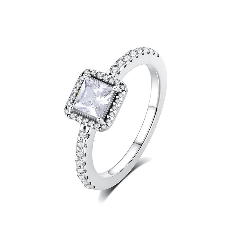 Sterling Silver CZ Ring Collection — Sun · Moon · Crown · Heart · Solitaire | JC Sunshine