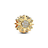 18K Gold Plated Mixed Charm Beads Set | CZ Crystal Hearts Crowns Butterfly Star Bracelet Charms | JC Sunshine Jewelry
