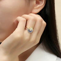 Sterling Silver CZ Ring Collection — Sun · Moon · Crown · Heart · Solitaire | JC Sunshine