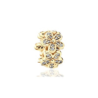 18K Gold Plated Mixed Charm Beads Set | CZ Crystal Hearts Crowns Butterfly Star Bracelet Charms | JC Sunshine Jewelry