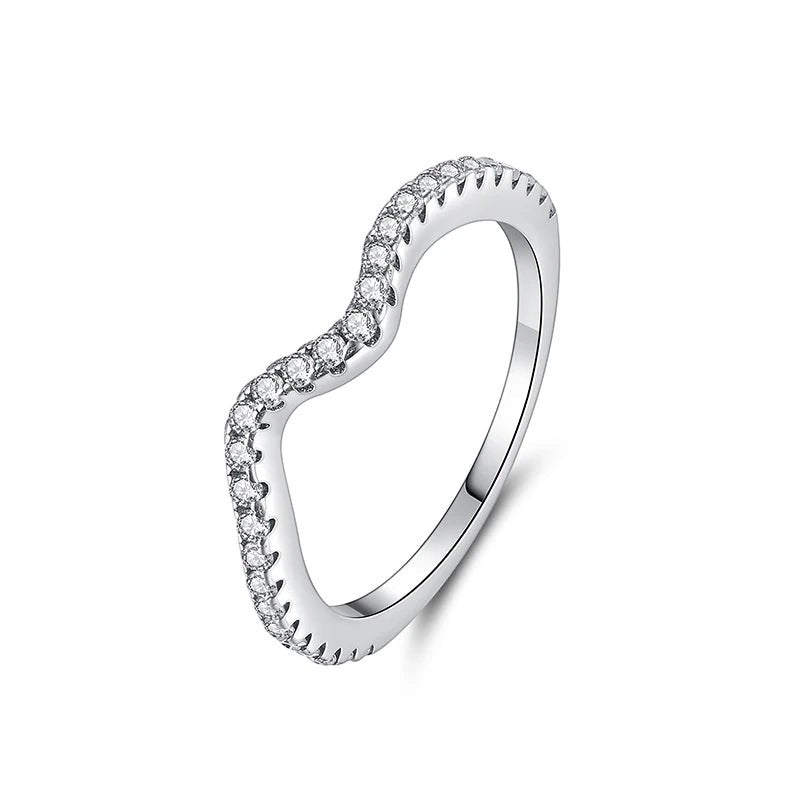 Sterling Silver CZ Ring Collection — Sun · Moon · Crown · Heart · Solitaire | JC Sunshine