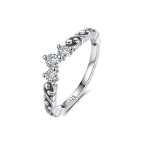 Sterling Silver CZ Ring Collection — Sun · Moon · Crown · Heart · Solitaire | JC Sunshine